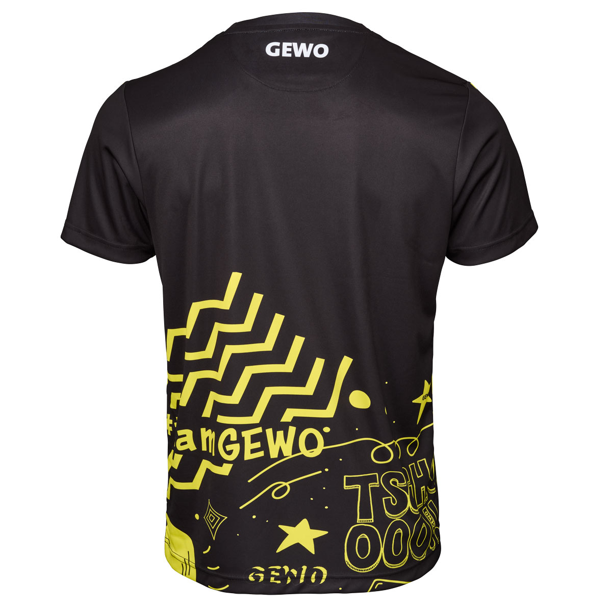 GEWO Shirt Graffiti schwarz XXXXS