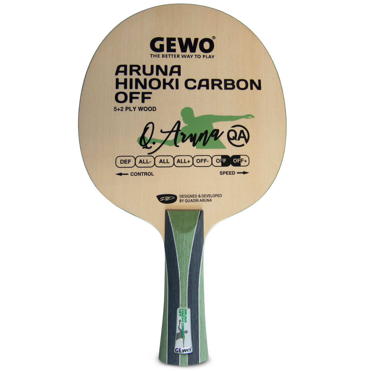 GEWO Holz Aruna Hinoki Carbon OFF – Bild 2