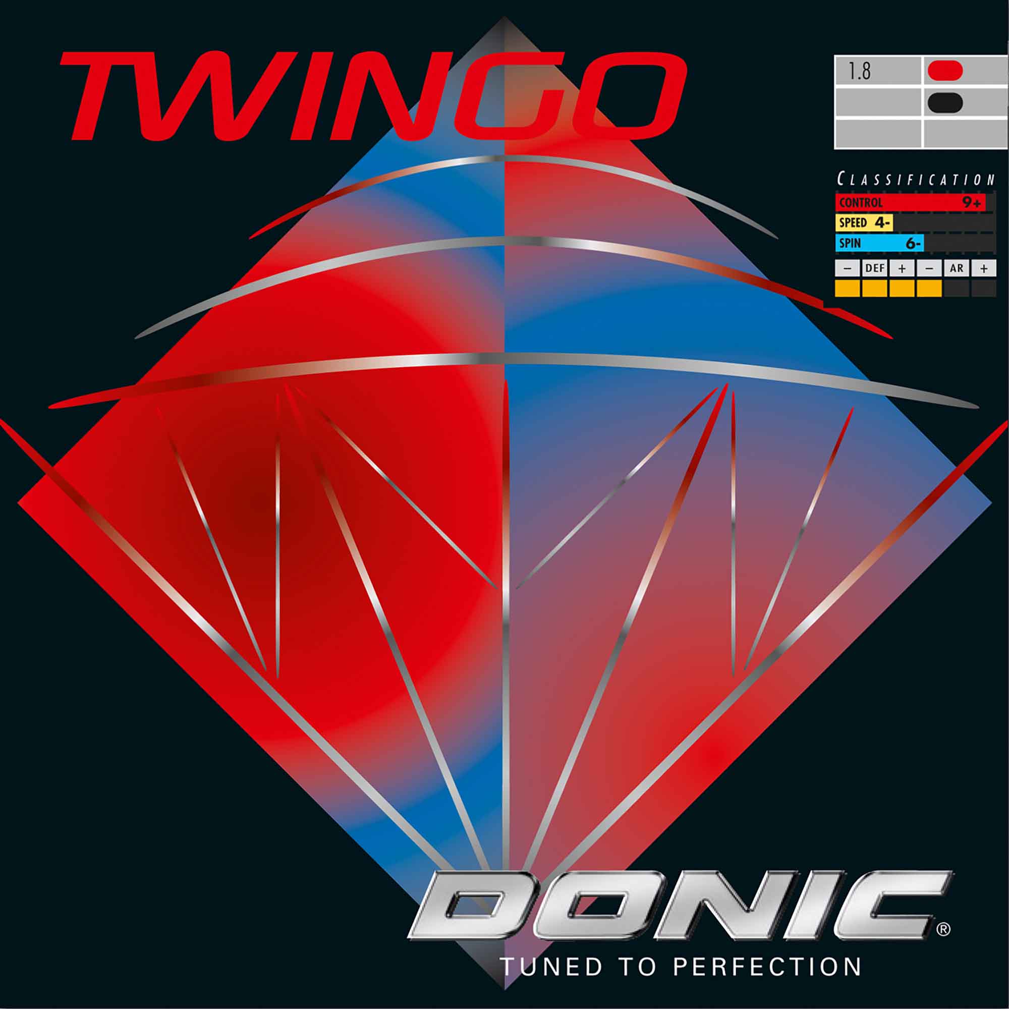 Donic Belag Twingo 1,8 mm rot