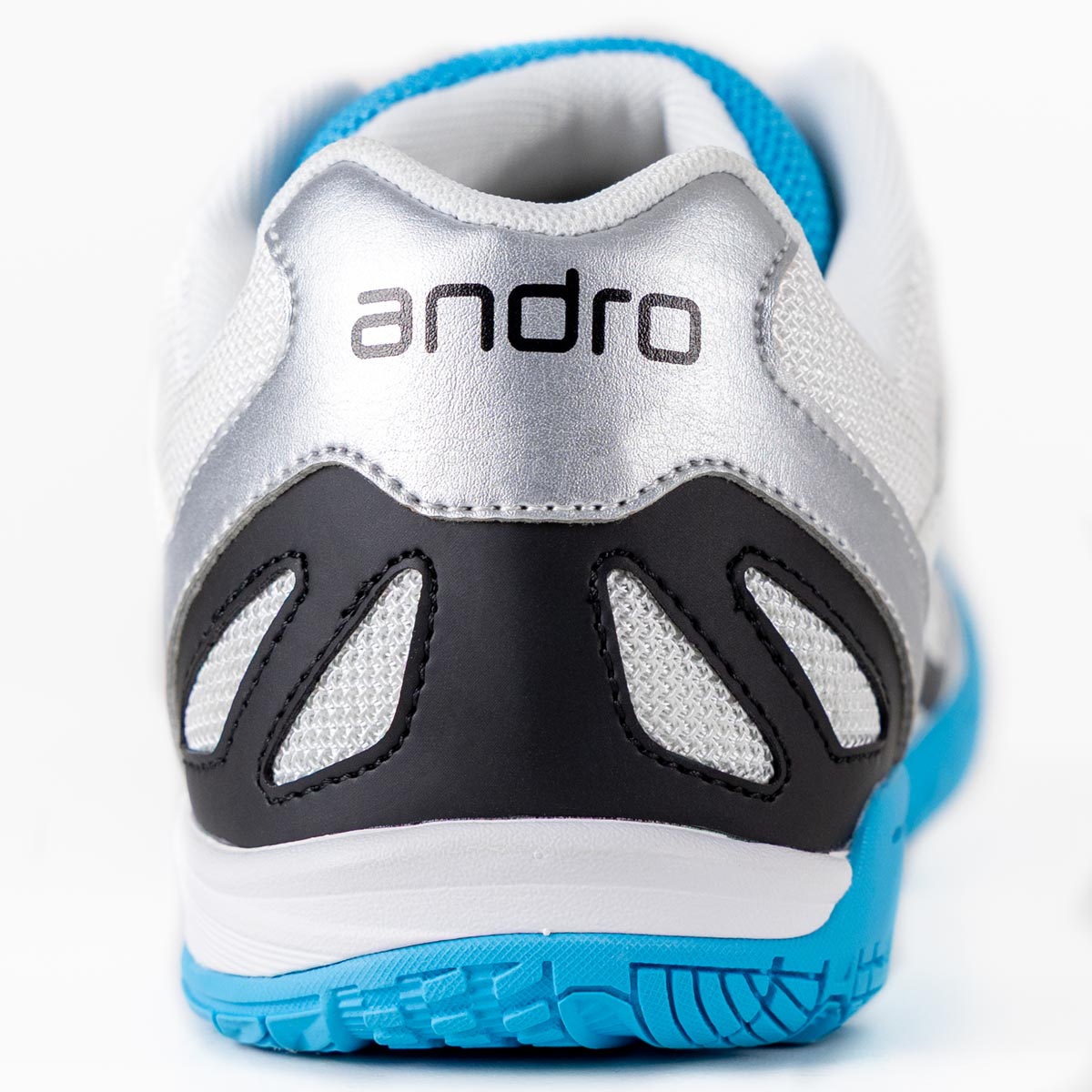 andro Schuh Cross Step 3 weiß/hellblau – Bild 5