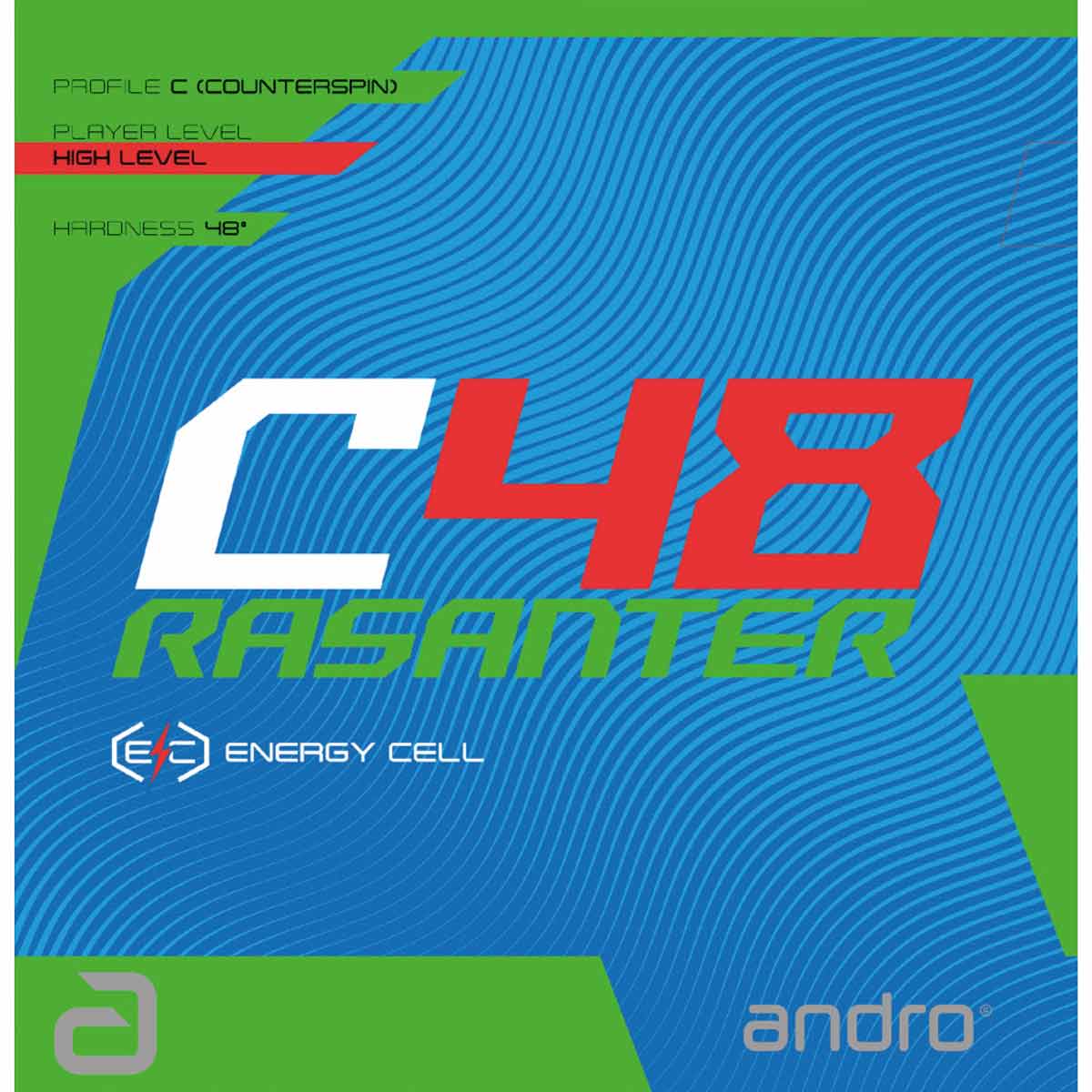 Andro Belag R Rasanter C 48 2,3 mm schwarz