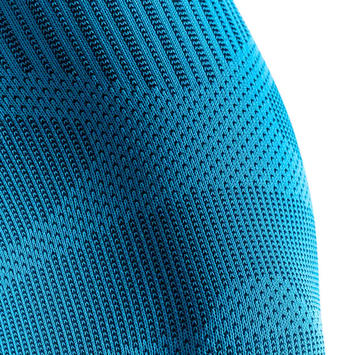 Bauerfeind Knie Kompressionsbandage blau L – Bild 3