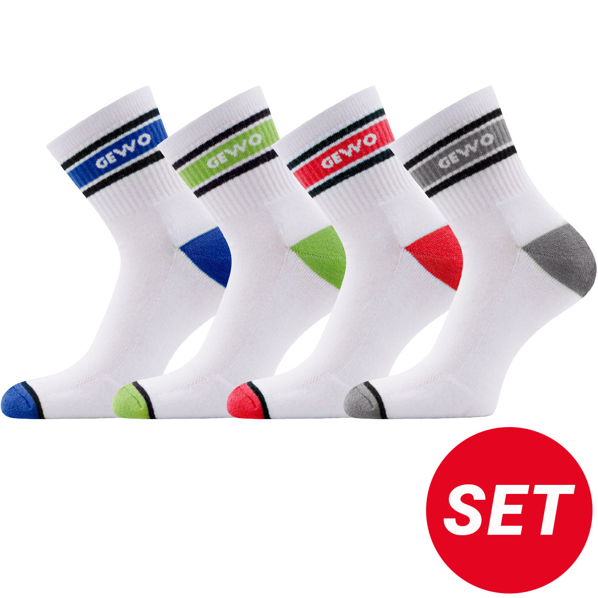 GEWO Step Flex III Socken 4er-Set