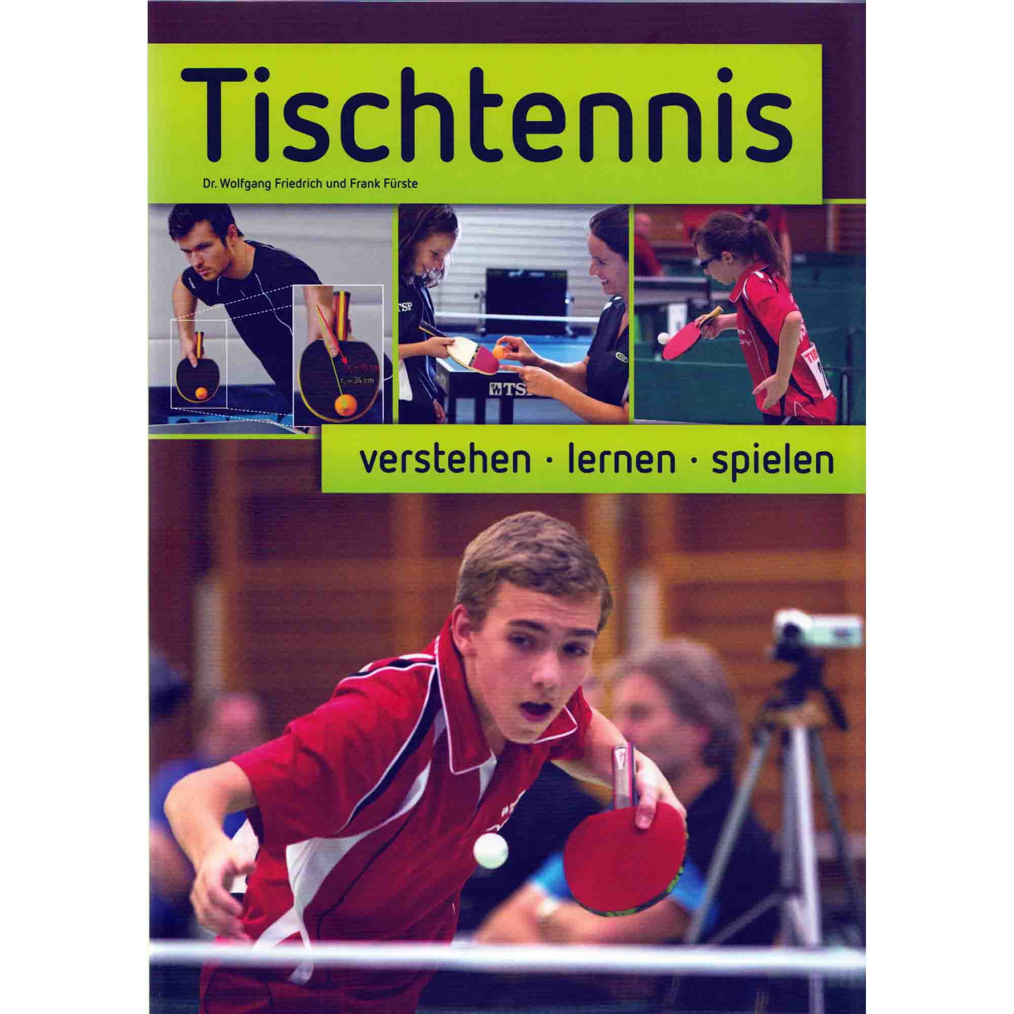 Dr. Wolfgang Friedrich und Fra Buch: Tischtennis verstehen-lernen-spielen