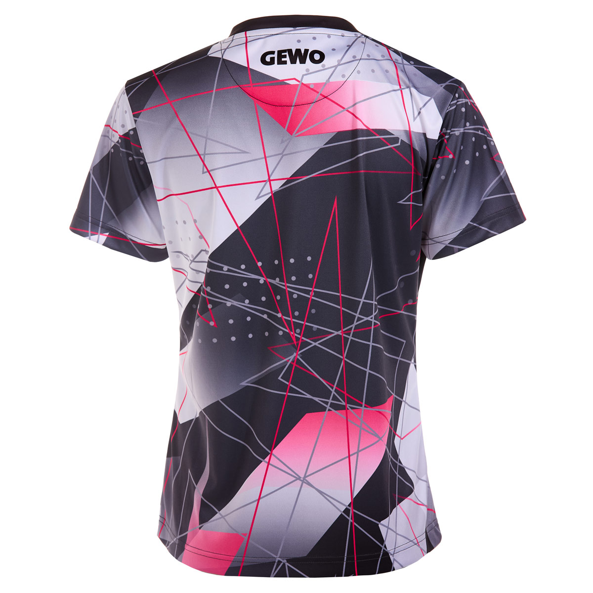 GEWO Lady Shirt Lugo schwarz/pink XXXS