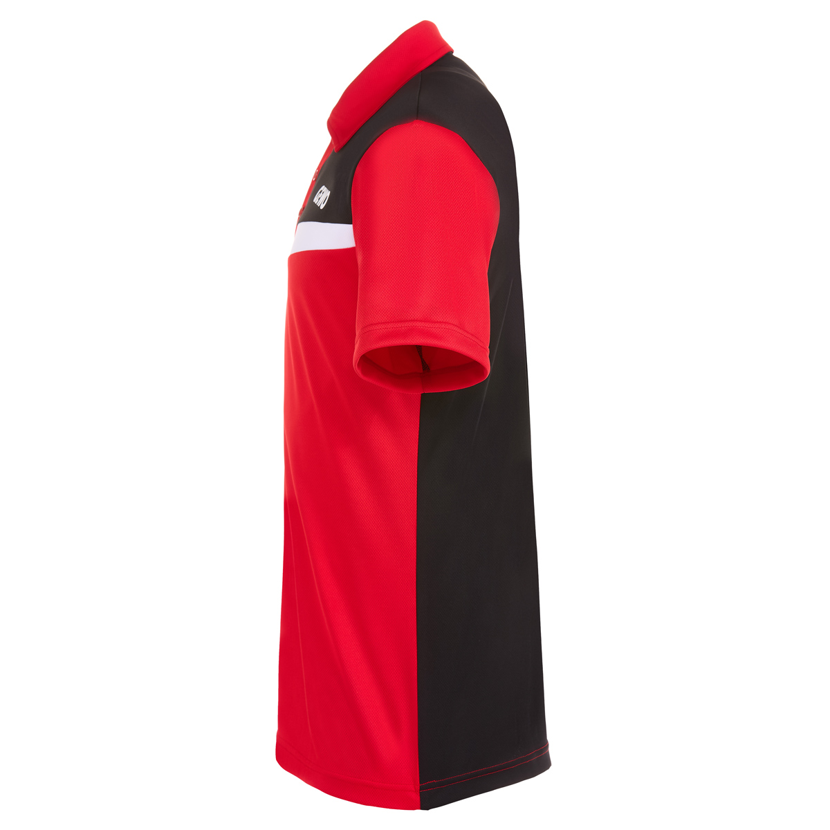 GEWO Poloshirt FONDI rot/schwarz XS