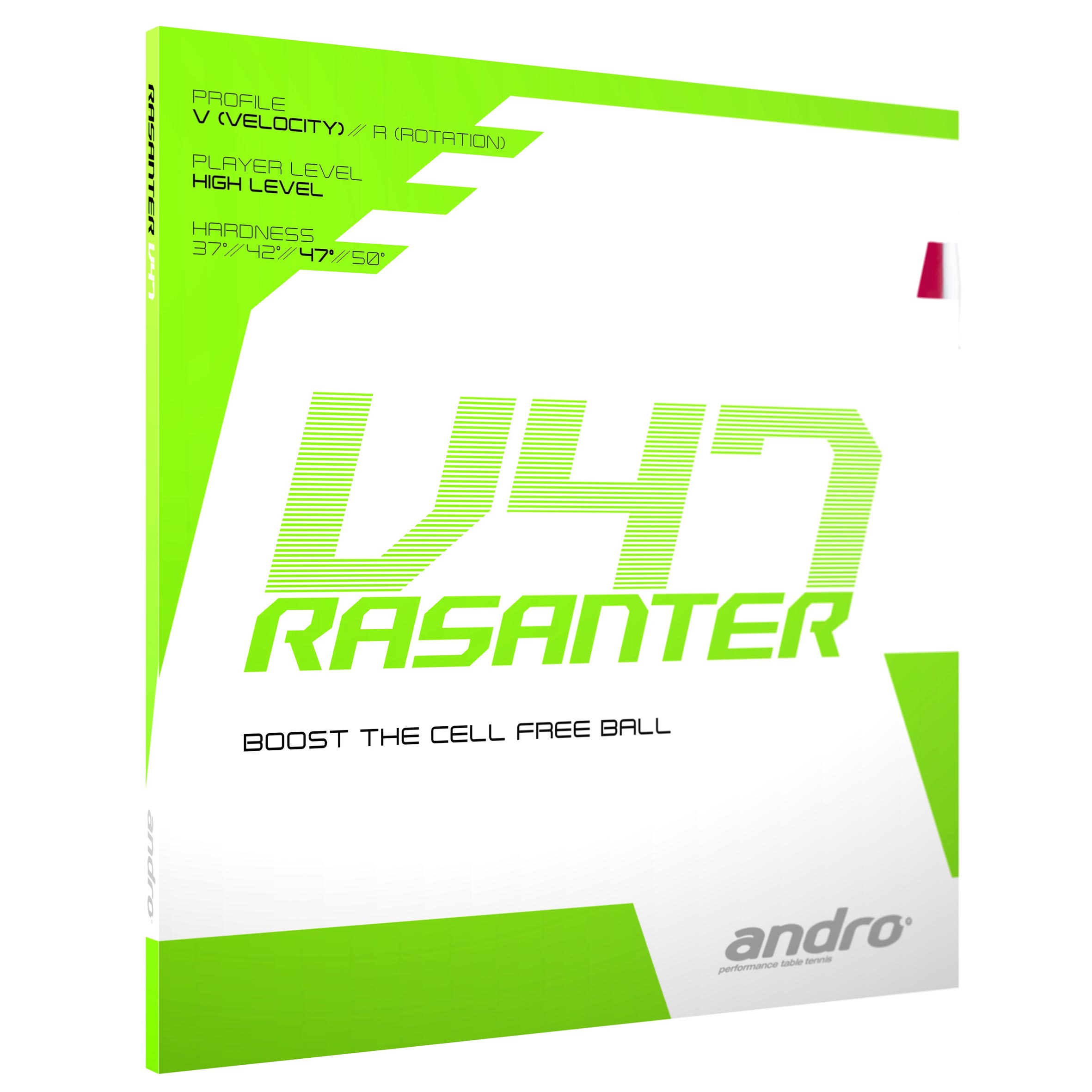 Andro Belag Rasanter V 47 2,0 mm rot