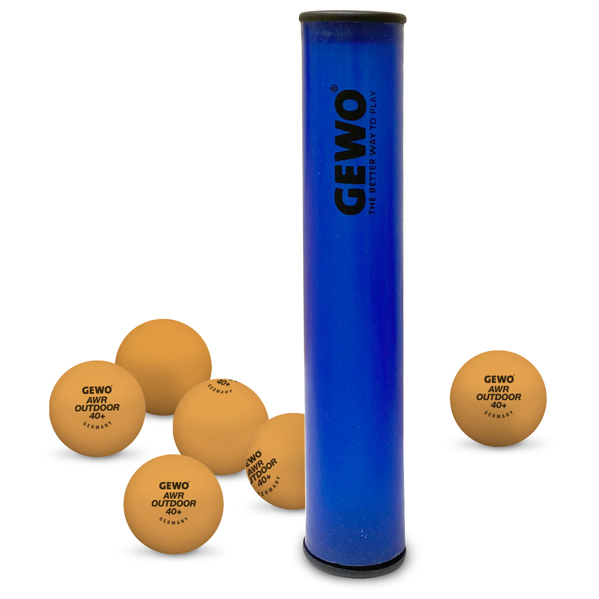 GEWO Ballbox mit 6x GEWO AWR Outdoor orange – Bild 3