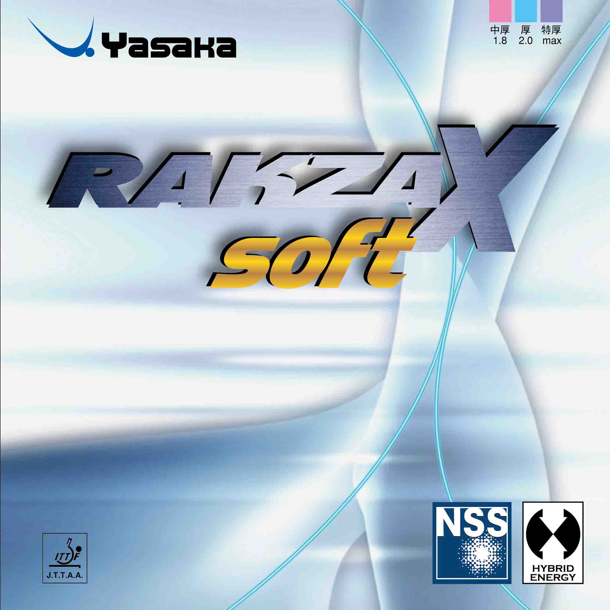 Yasaka Belag Rakza X Soft 2,3 mm rot