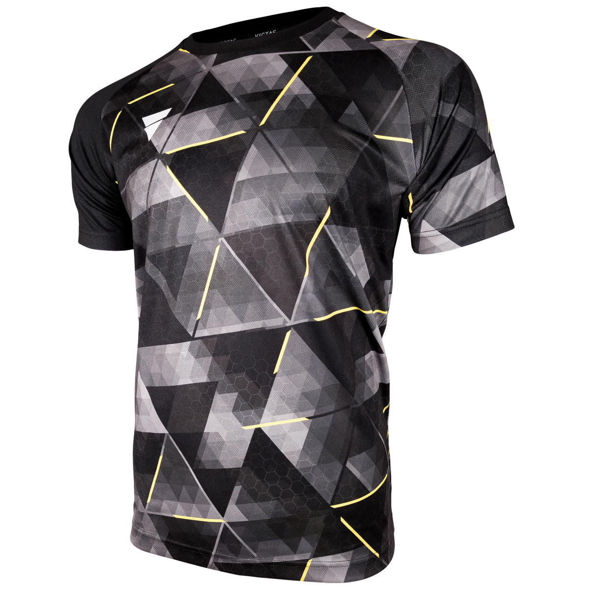 Victas V-TSHIRT 227 schwarz/gelb XXXL