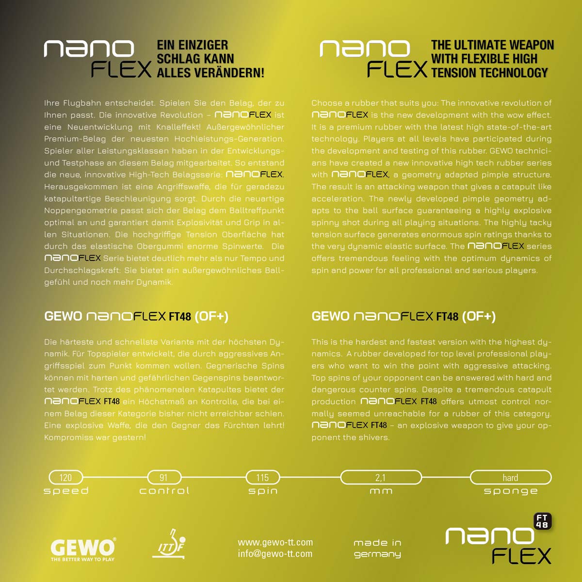 GEWO Belag nanoFLEX FT48 – Bild 2
