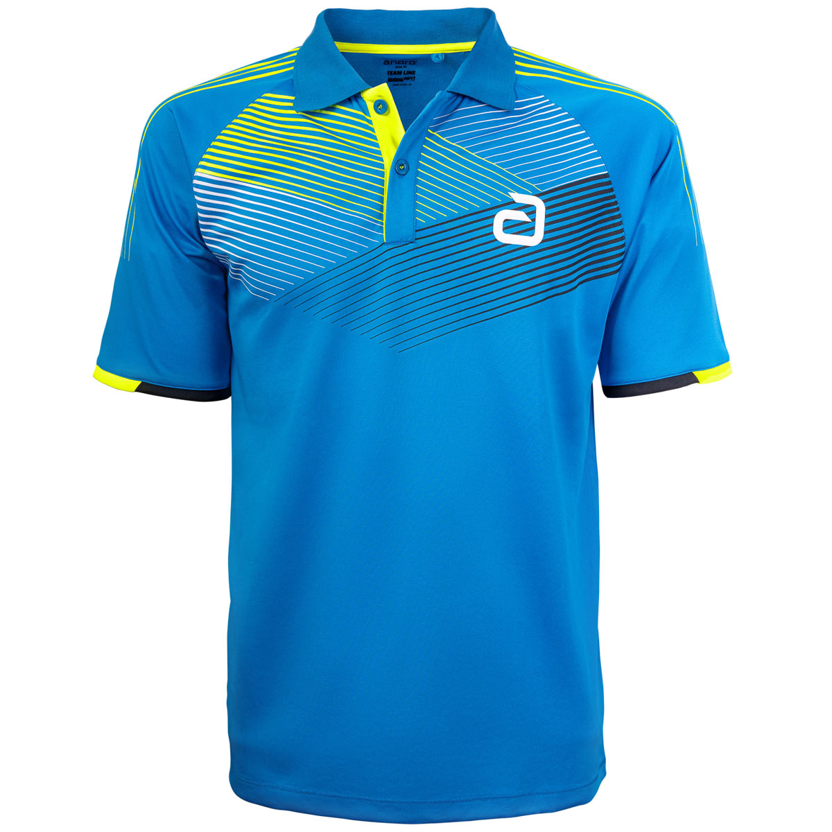 Andro Shirt Avos blau/gelb XL