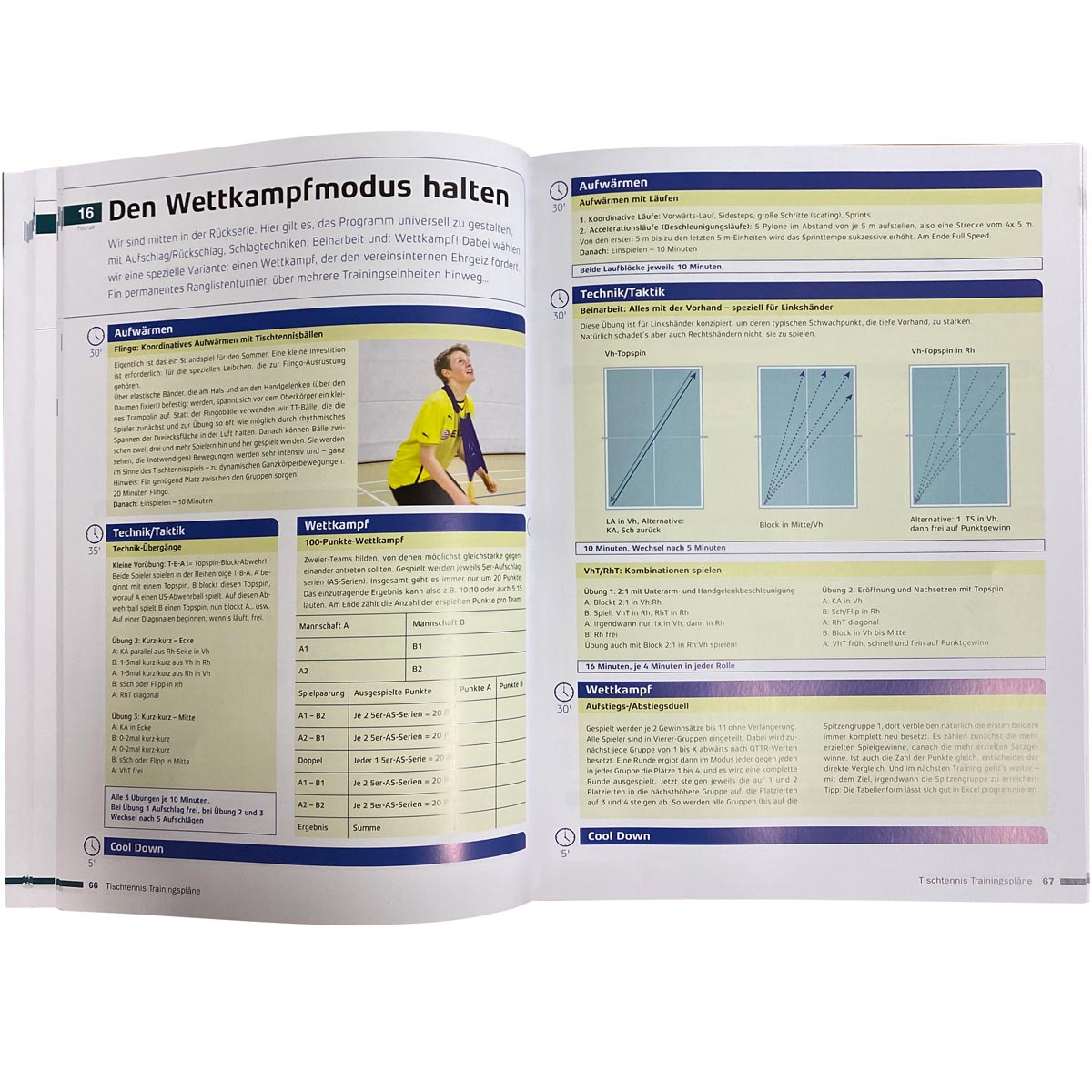 Verband Deutscher Tischtennstr Buch „Tischtennis Trainingspläne“