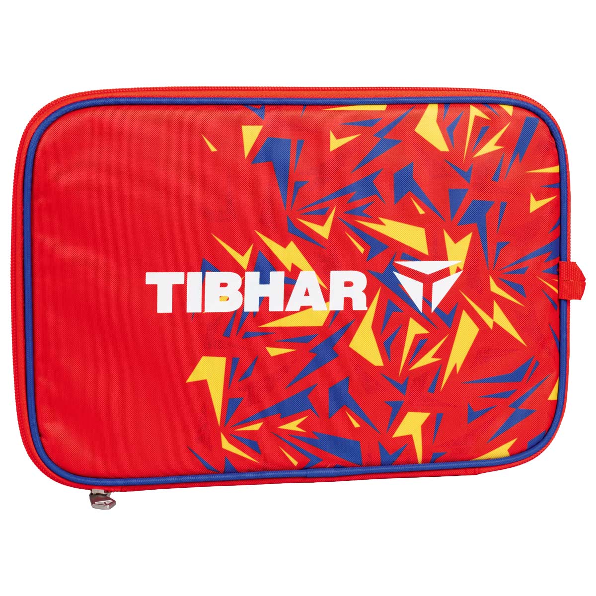 Tibhar Tischtennis Einzelhülle Spectra rot/blau