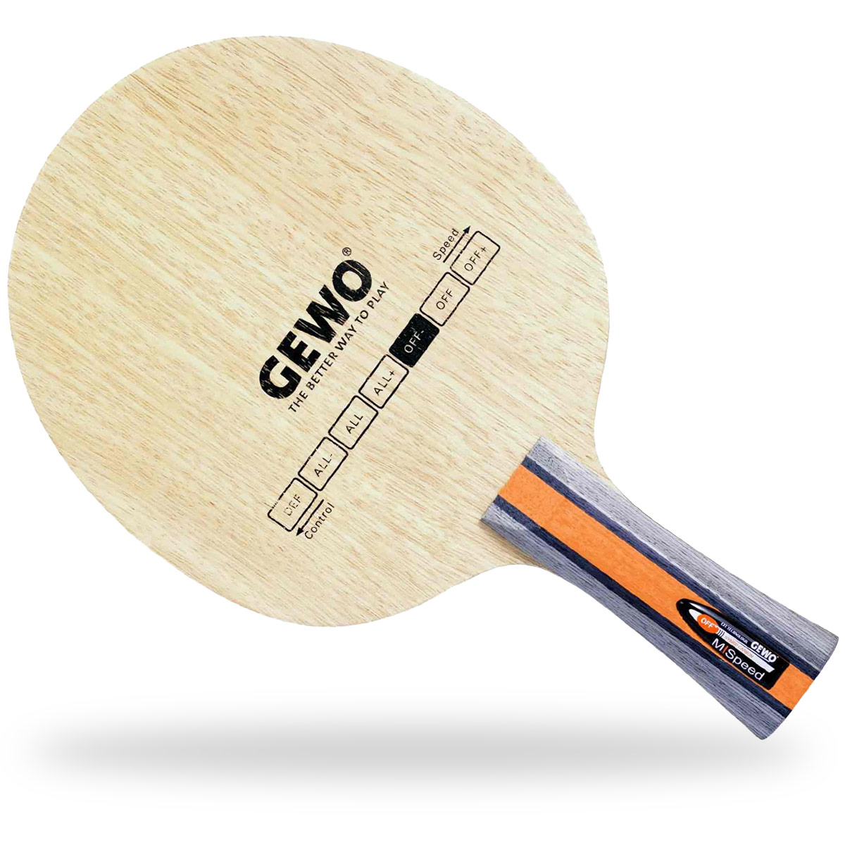 GEWO Holz Hybrid Carbon M/Speed Off-
