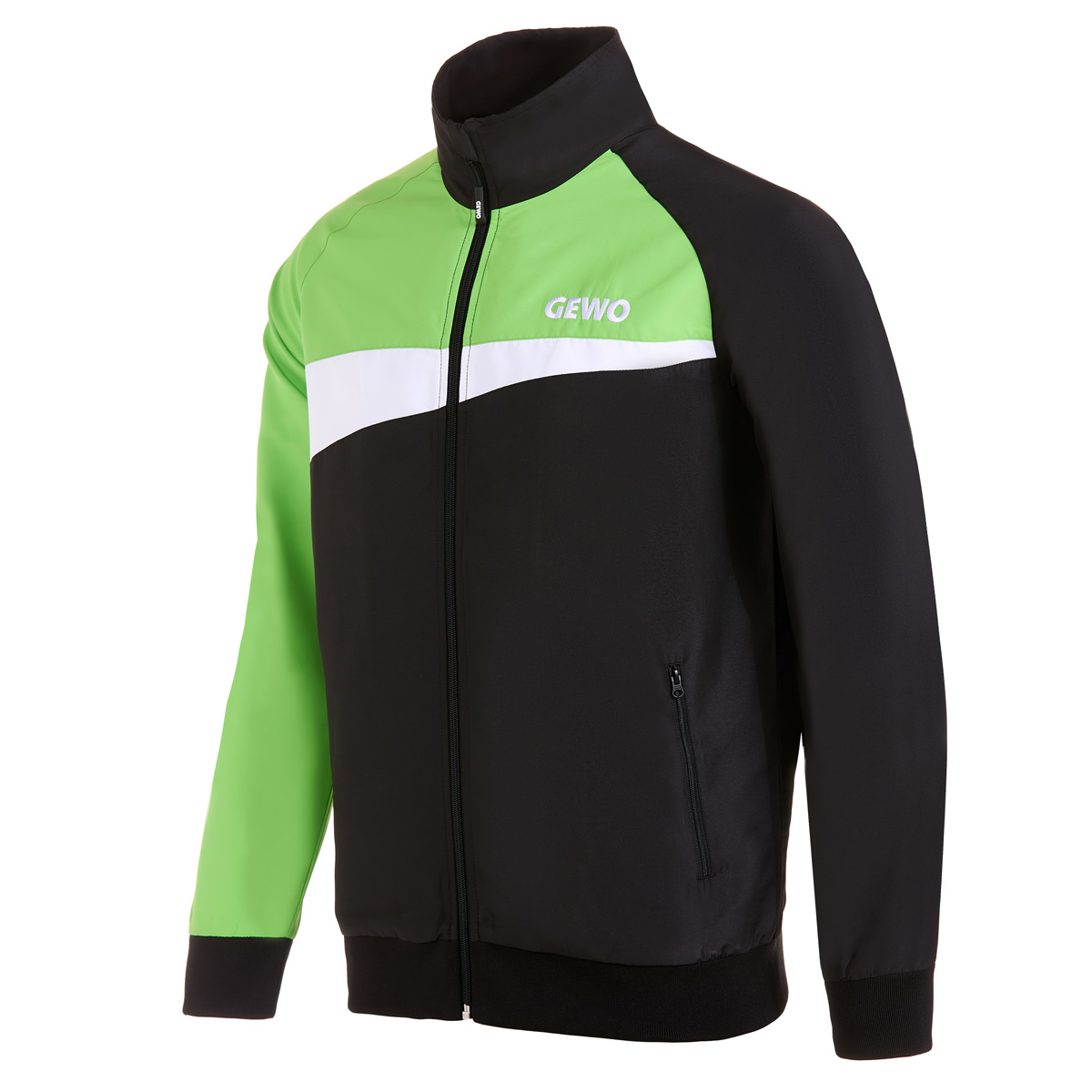 GEWO Trainingsjacke Fondi III schwarz/lime XS