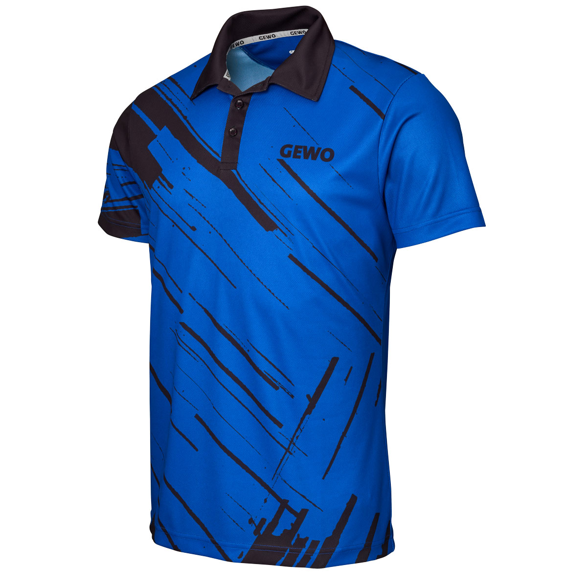 GEWO Poloshirt Atani M royal/schwarz