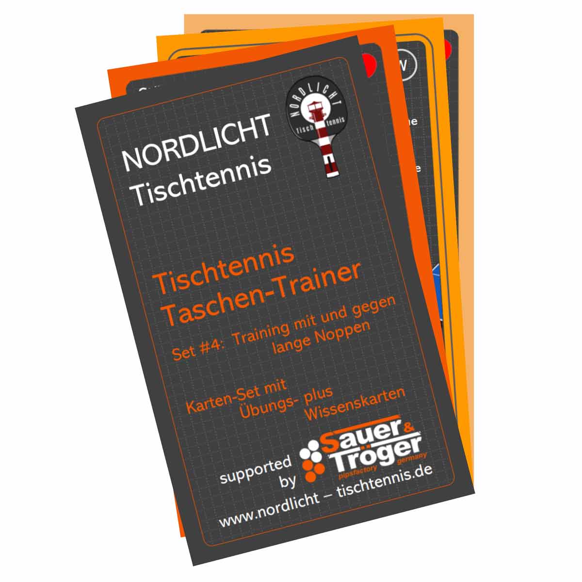 Nordlicht-Tischtennis Taschen-Trainer: Training mit und gegen lange Noppen