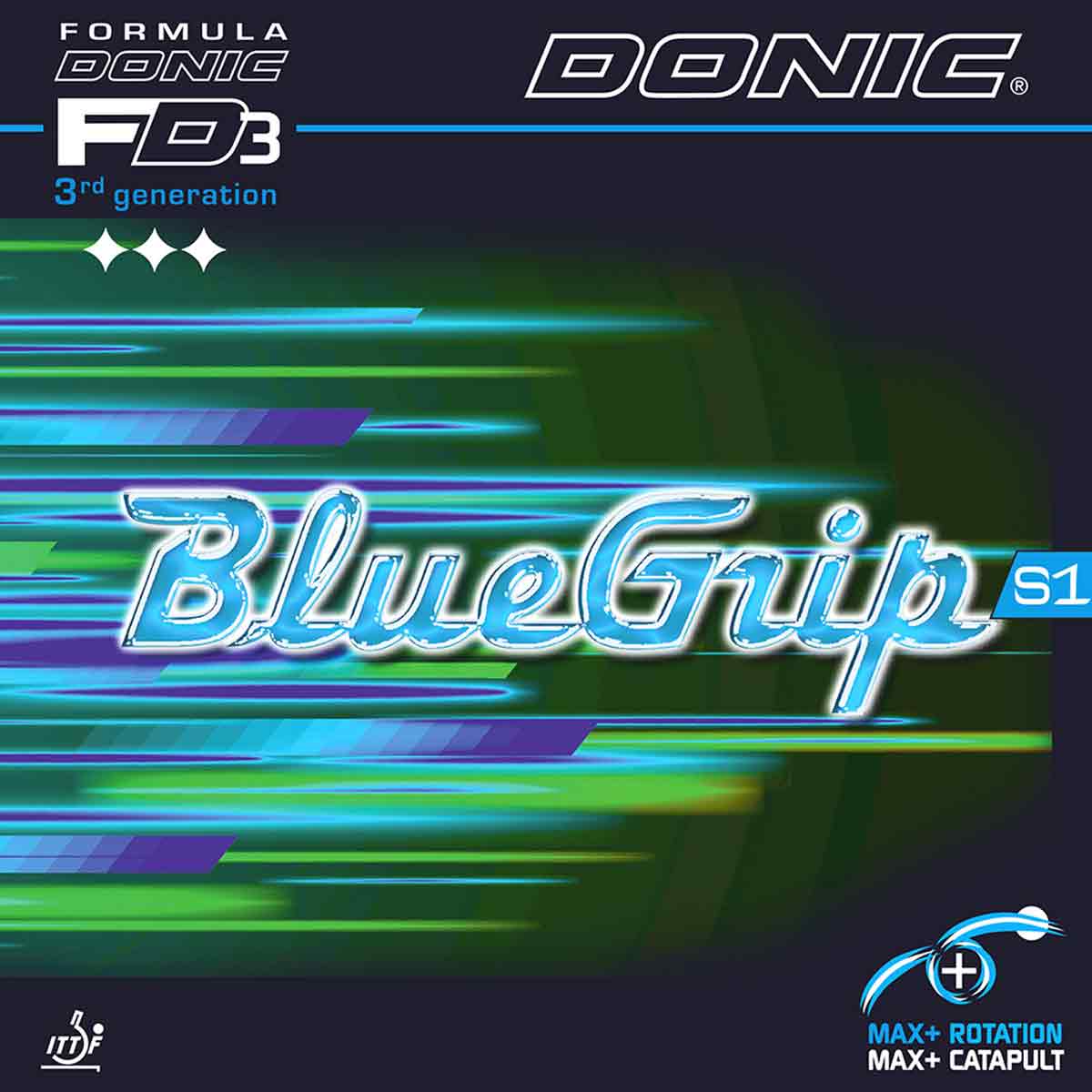 Donic Belag BlueGrip S1 2,3 mm rot