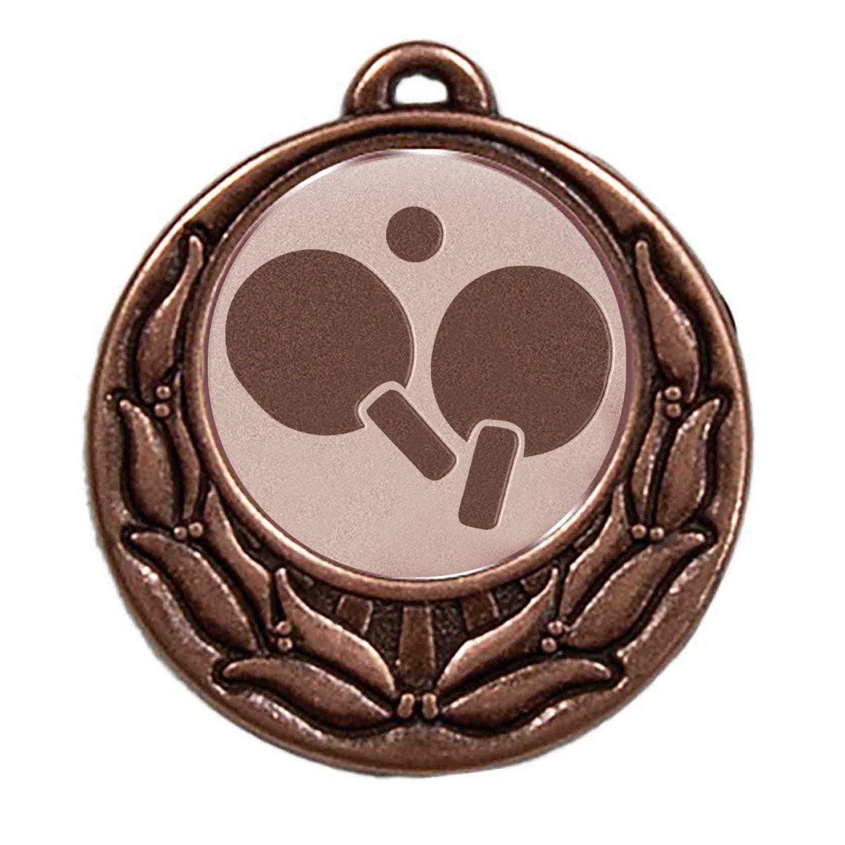 Plaketten Petersen Medaille Rose mit Emblem bronze