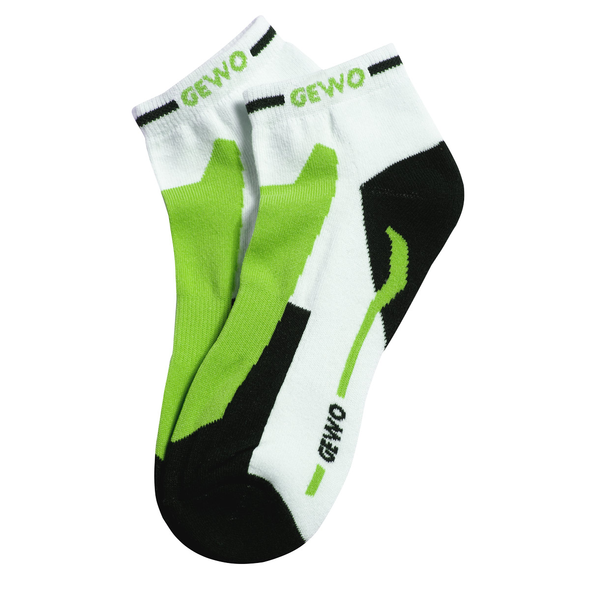 GEWO Kurzsocke Short Flex III 42-44 weiß/grün