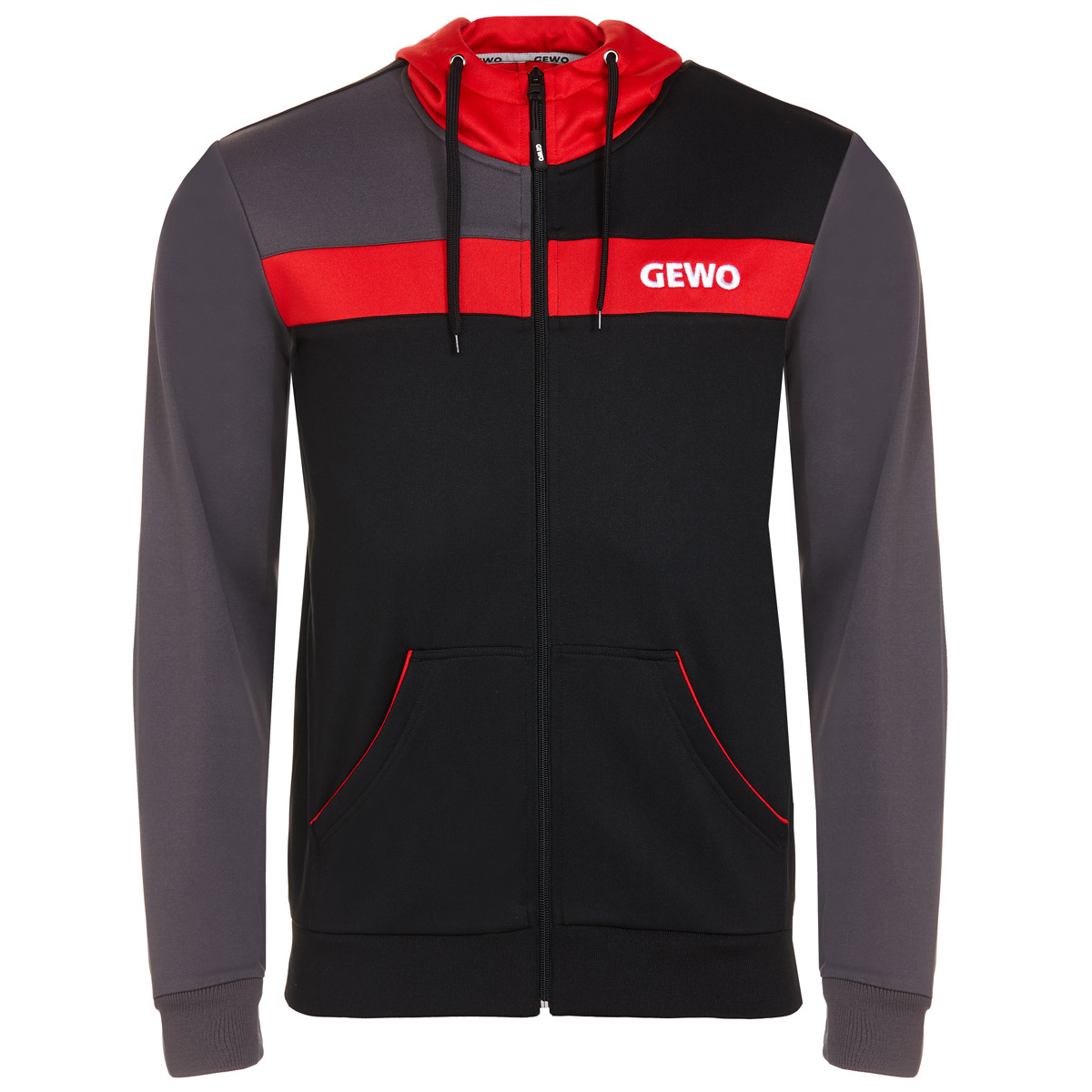 GEWO Ravenna Hoodie schwarz/nine iron XXXS