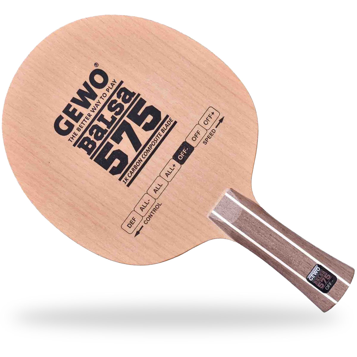 GEWO Holz Balsa Carbon 575