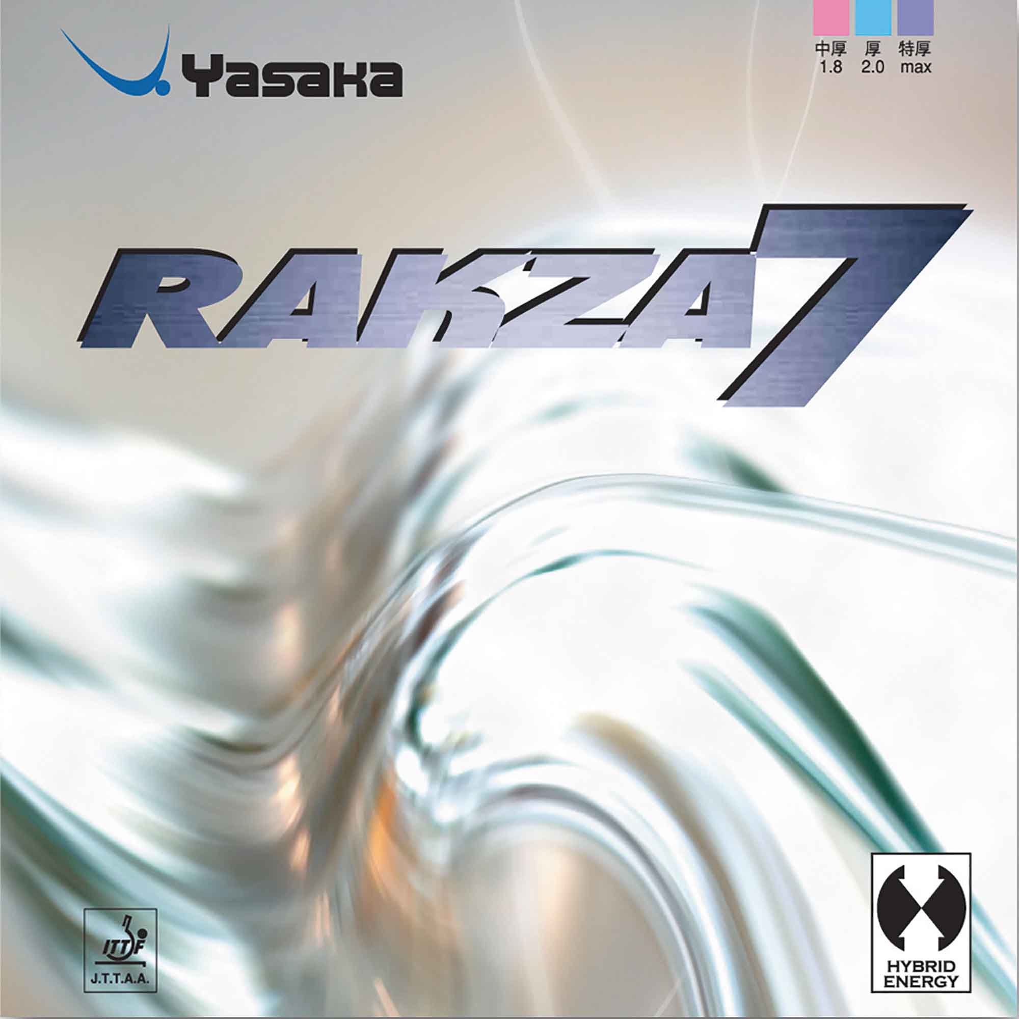 Yasaka Belag Rakza 7 2,3 mm rot