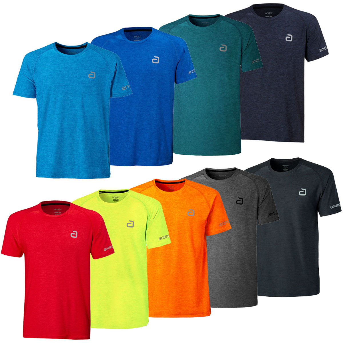 Andro T-Shirt Melange Alpha
