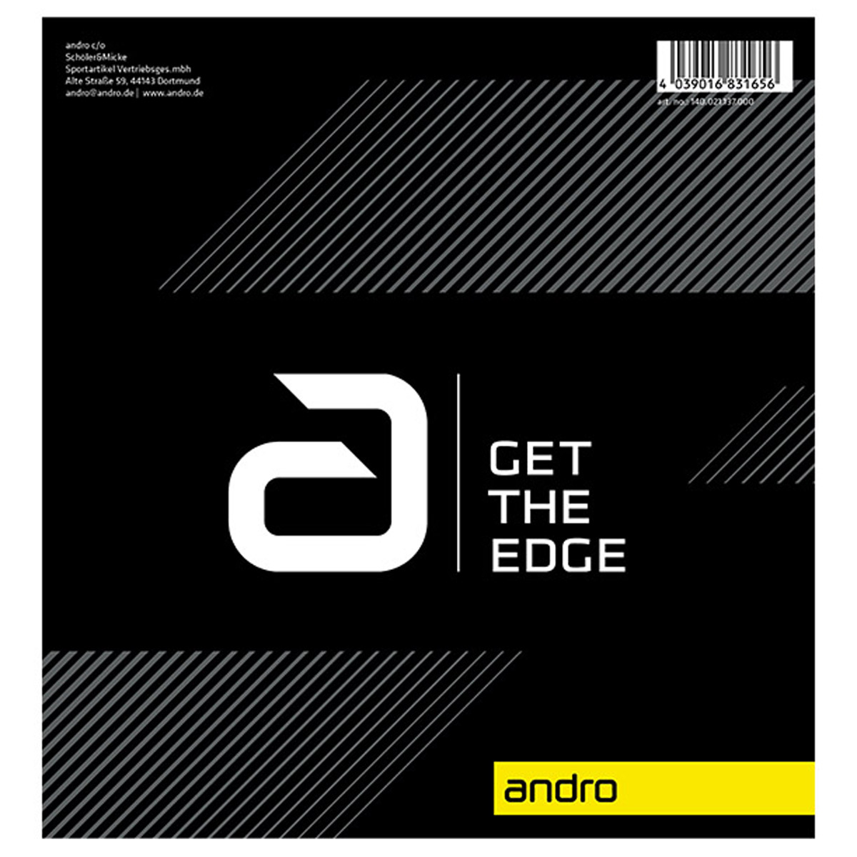 Andro Belagschutzfolie Get The Edge