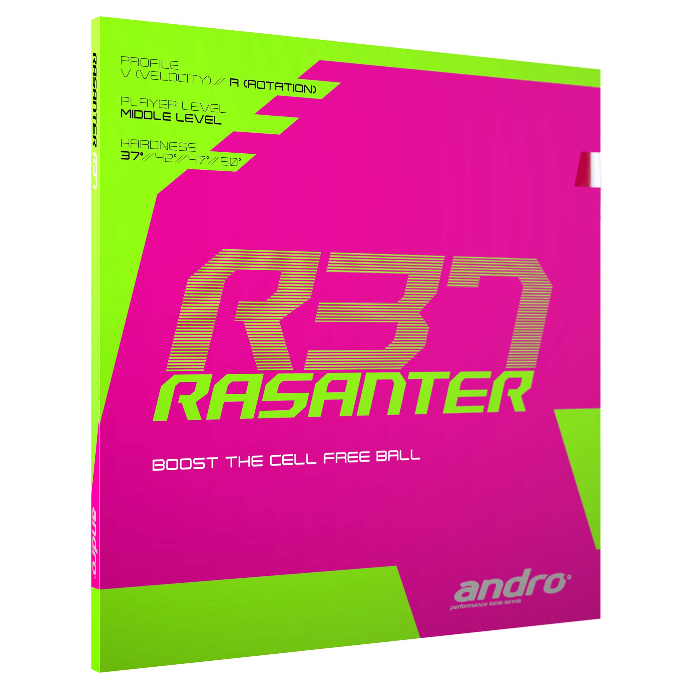 Andro Belag Rasanter R 37 2,3 mm rot