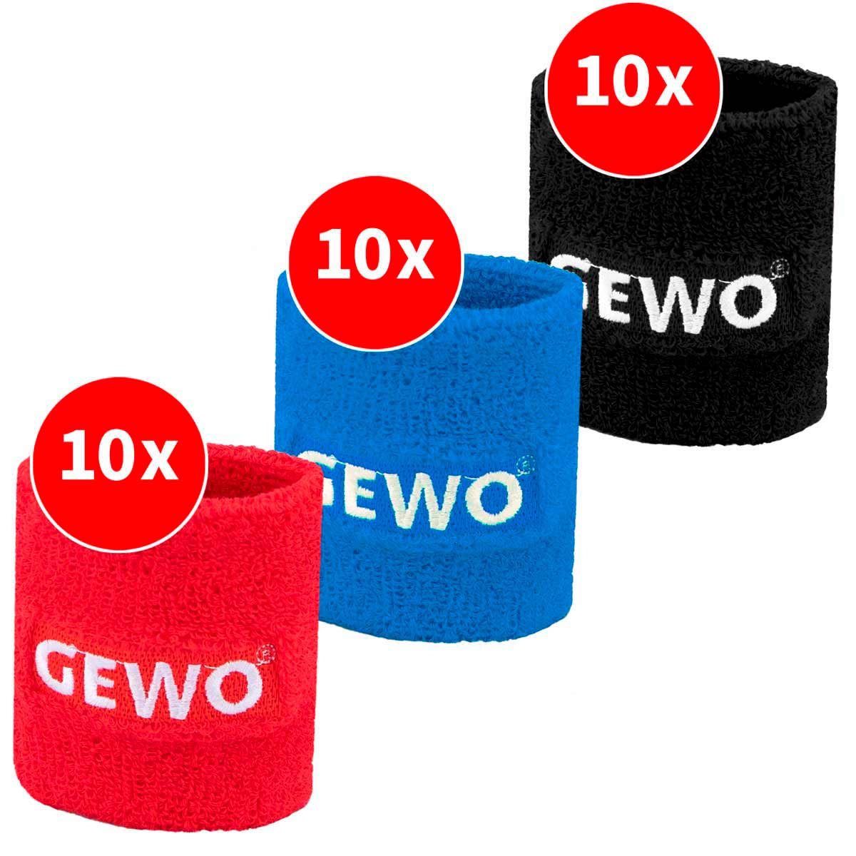 GEWO Set 30x Schweißband