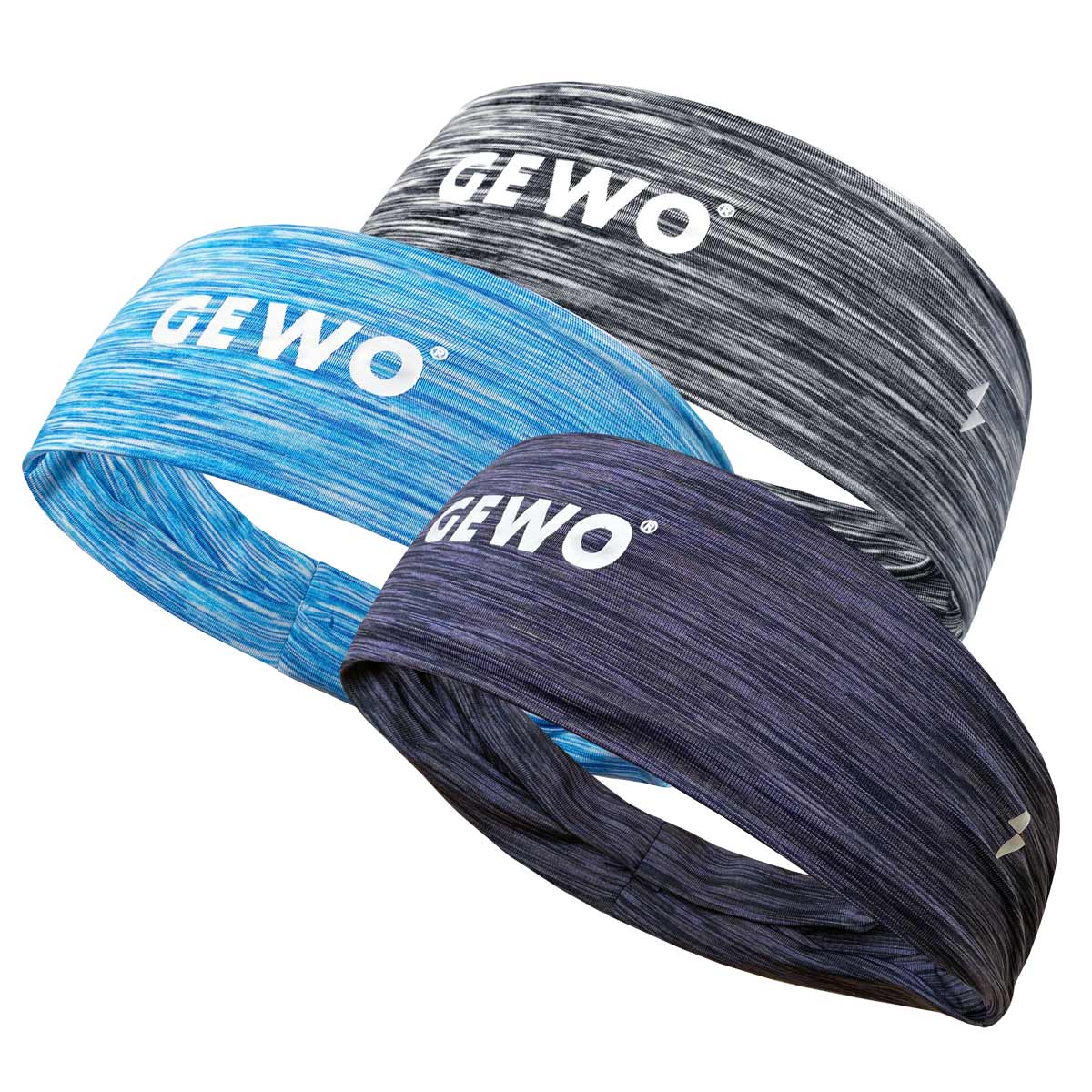 GEWO Set 3x Stirnband