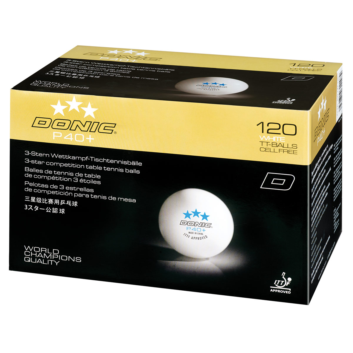 Donic Ball P40+ * 120er