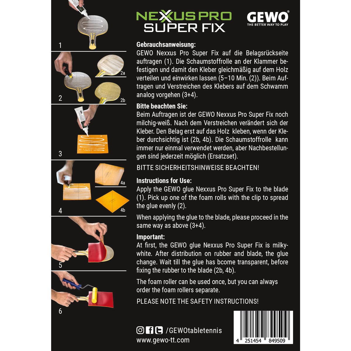 GEWO Nexxus Pro Super Fix 90 ml