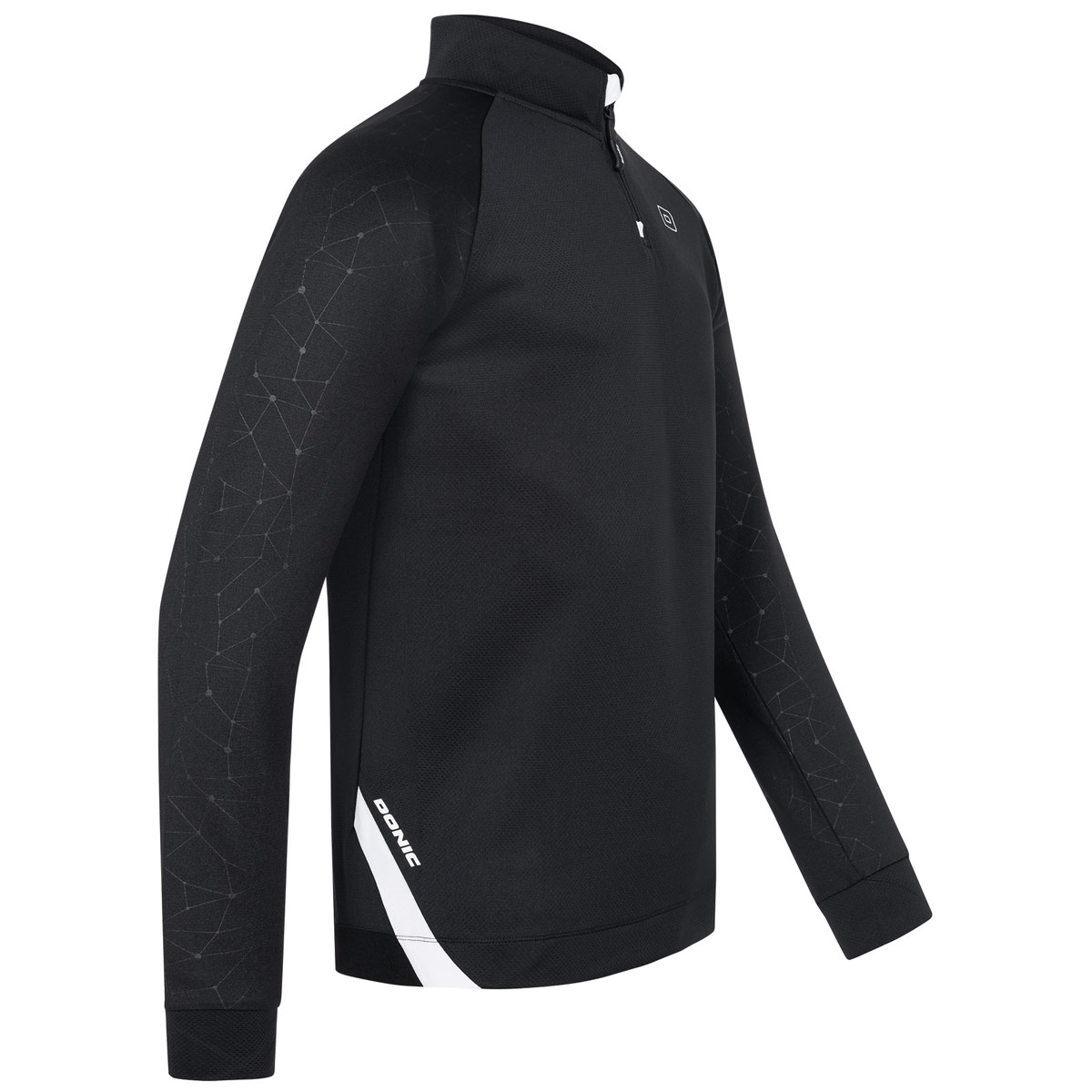 Donic Sweatshirt Black Series schwarz XXS