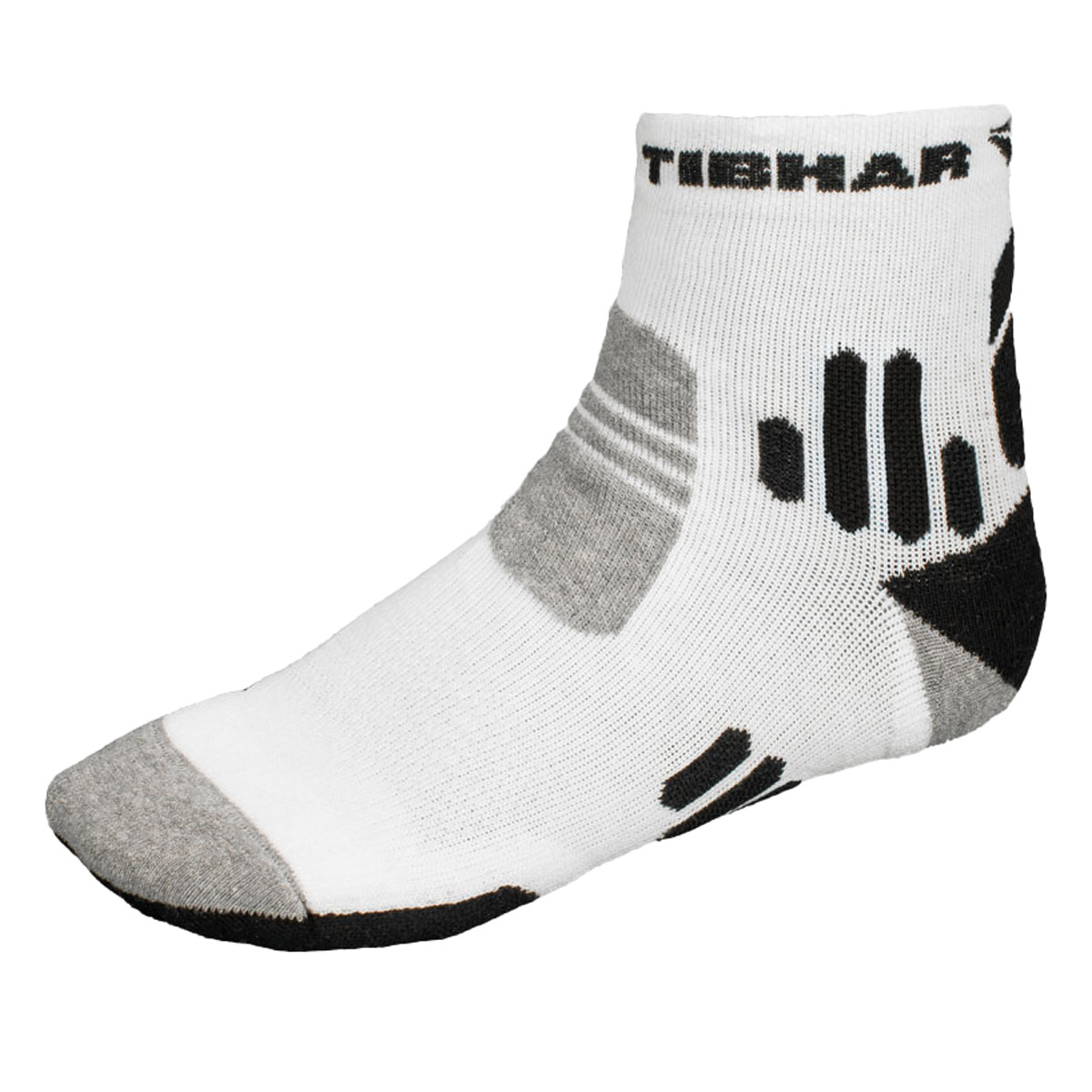 Tibhar Socke Tech II 36-38 weiß/schwarz
