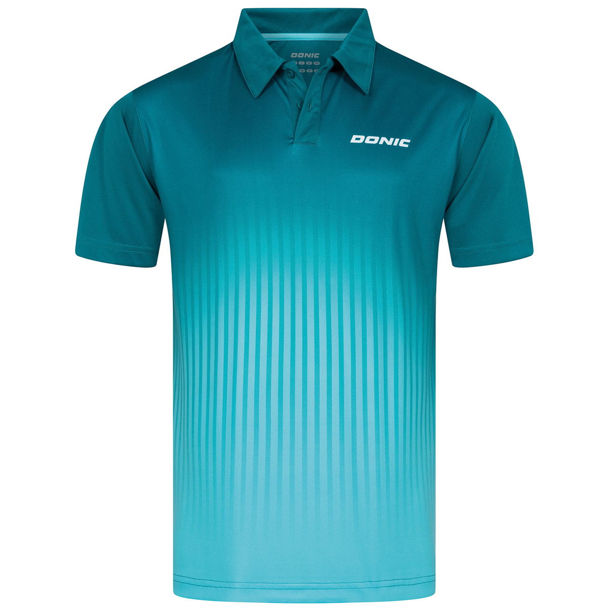 Donic Poloshirt Nuvon grün/hellblau XXXL