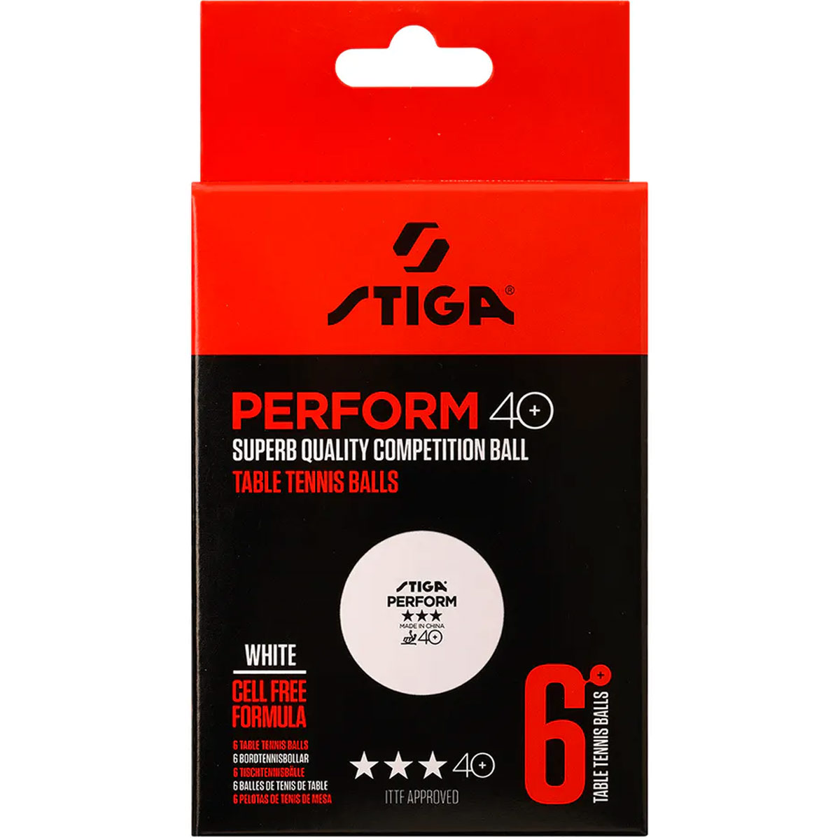 Stiga Ball Perform ABS 6er