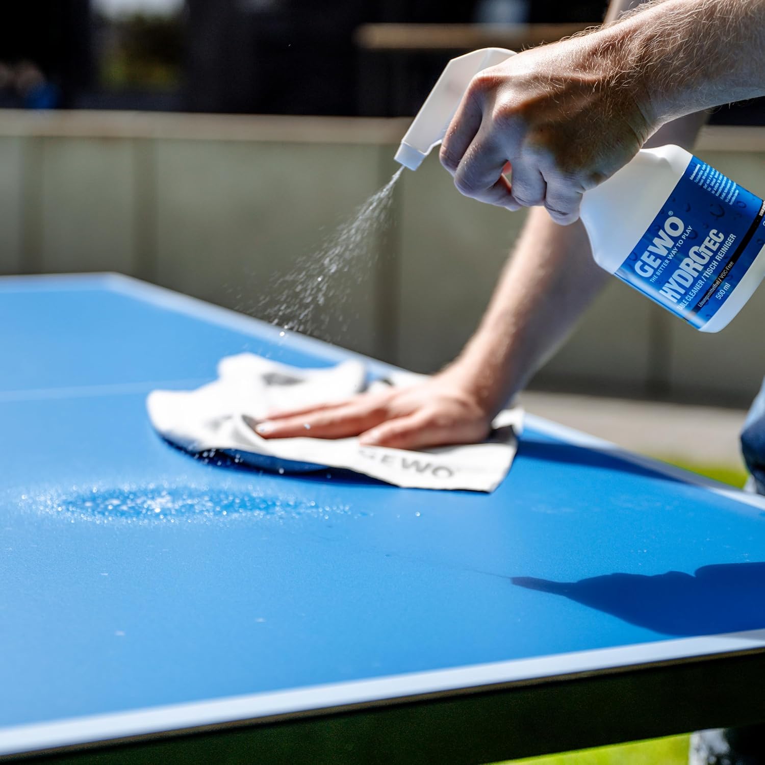 GEWO HydroTec Tischreiniger Set mit Mikrofasertuch
