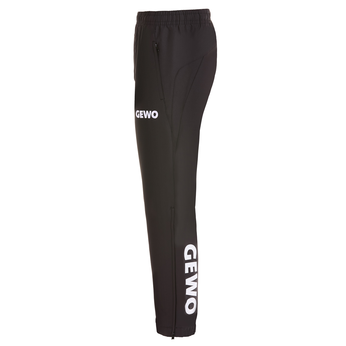 GEWO Trainingshose Basic Logo schwarz XL