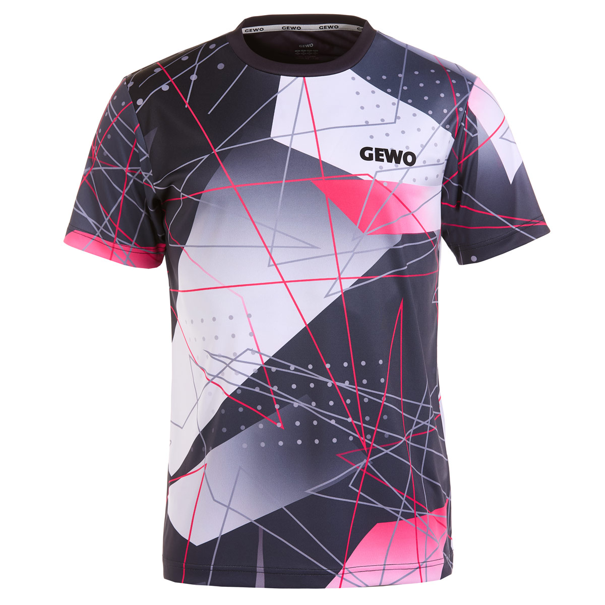 GEWO Shirt Lugo schwarz/pink XXL
