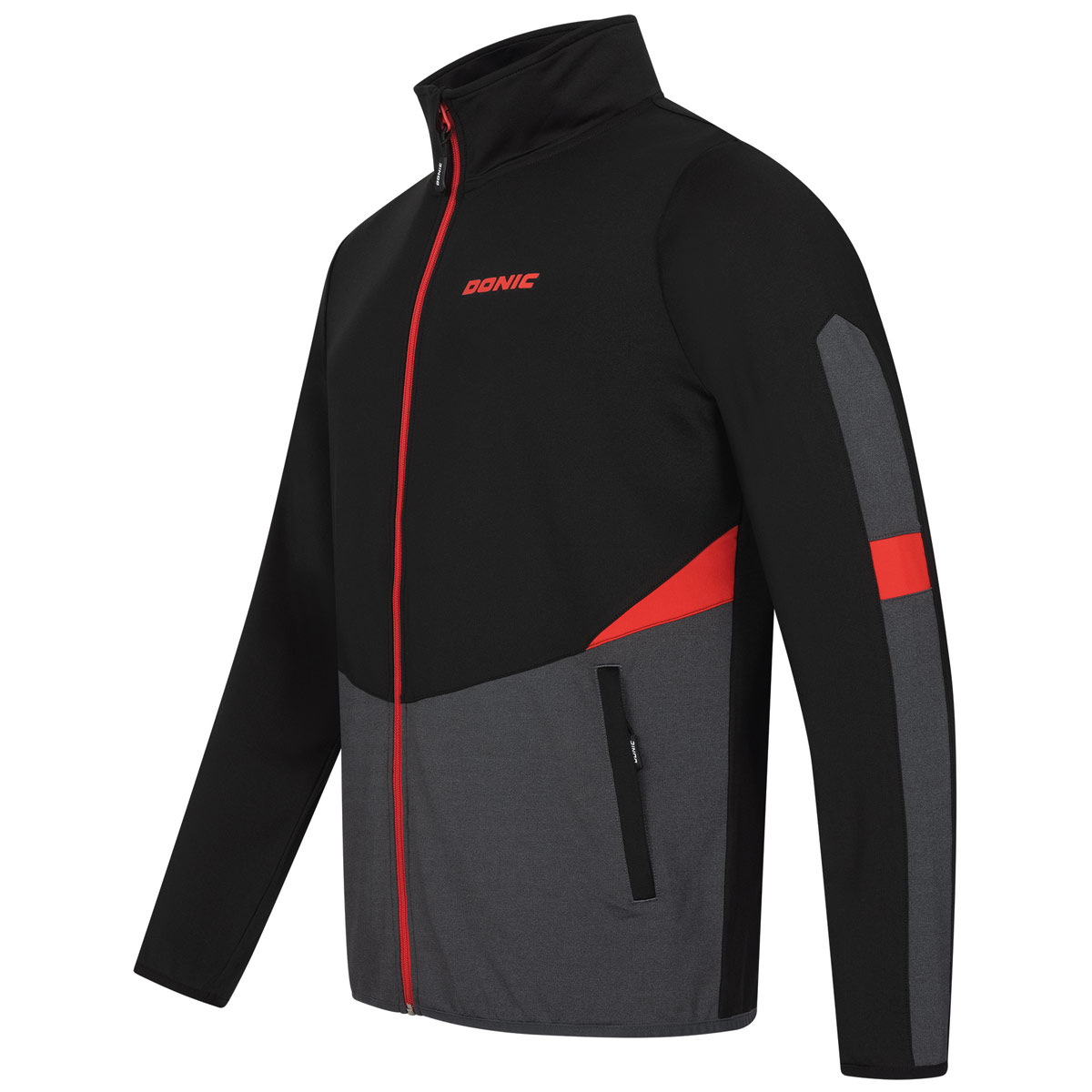 Donic Anzugsjacke TRAIL schwarz/anthrazit XXS – Bild 2