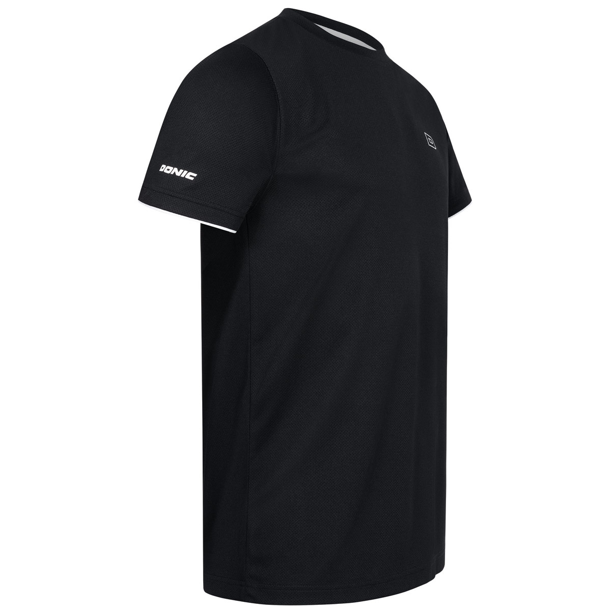 Donic T-Shirt BLACK SERIES schwarz XXS