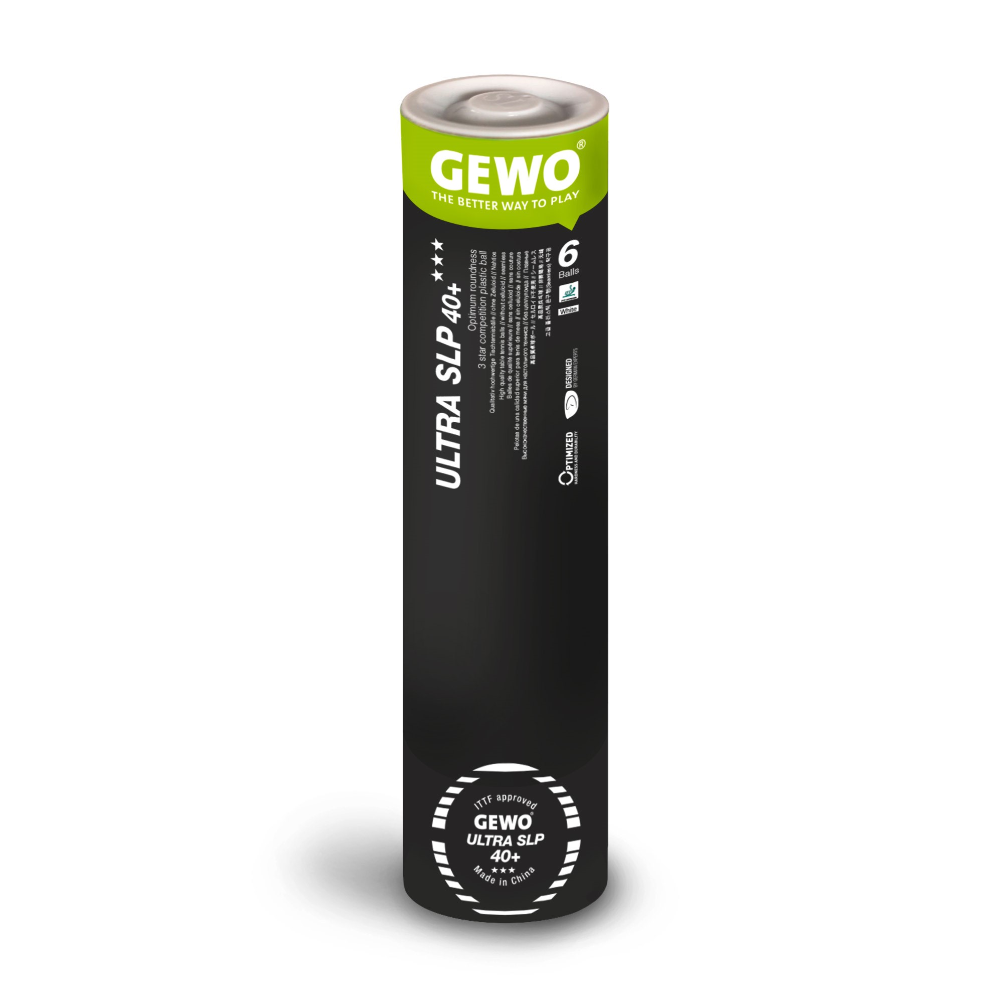 GEWO Ball Ultra SLP 40+ 6er Tube