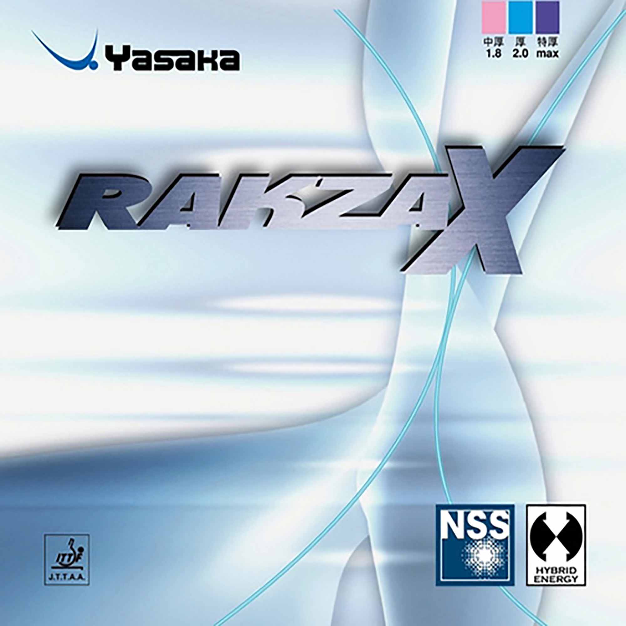 Yasaka Belag RAKZA X 2,3 mm schwarz