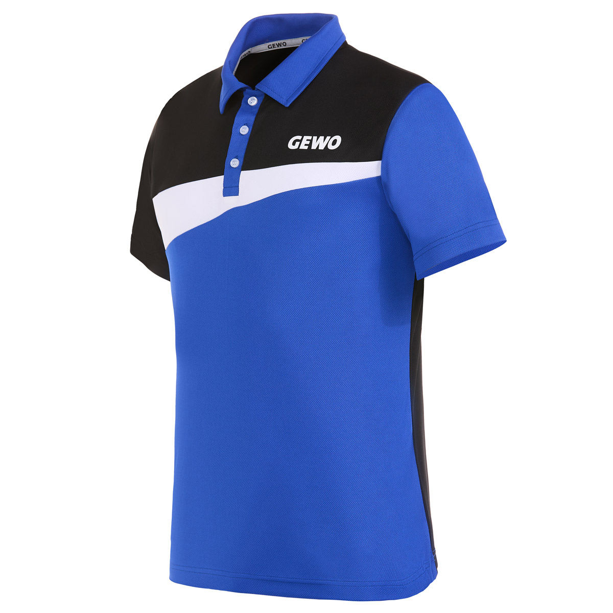 GEWO Poloshirt FONDI II royal/schwarz XXXXL