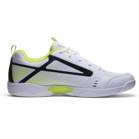 Donic Wettkampfschuh Saphir weiß/lime – Bild 3