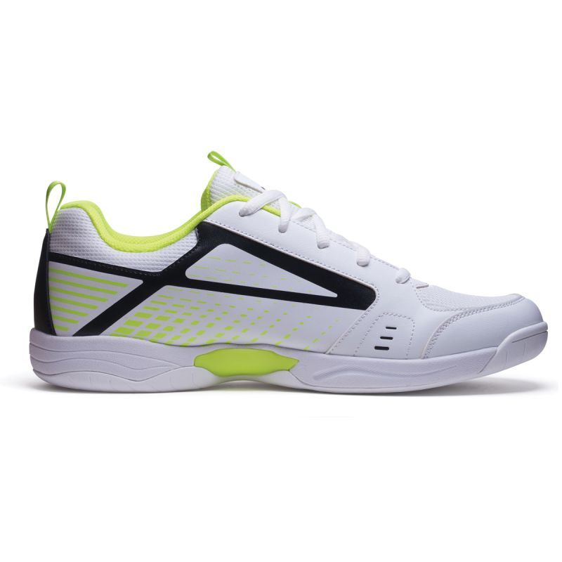 Donic Wettkampfschuh Saphir weiß/lime – Bild 3