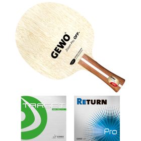 GEWO Komplettschläger Zoom Pro OFF- mit Target airTEC FX & Return Pro konkav